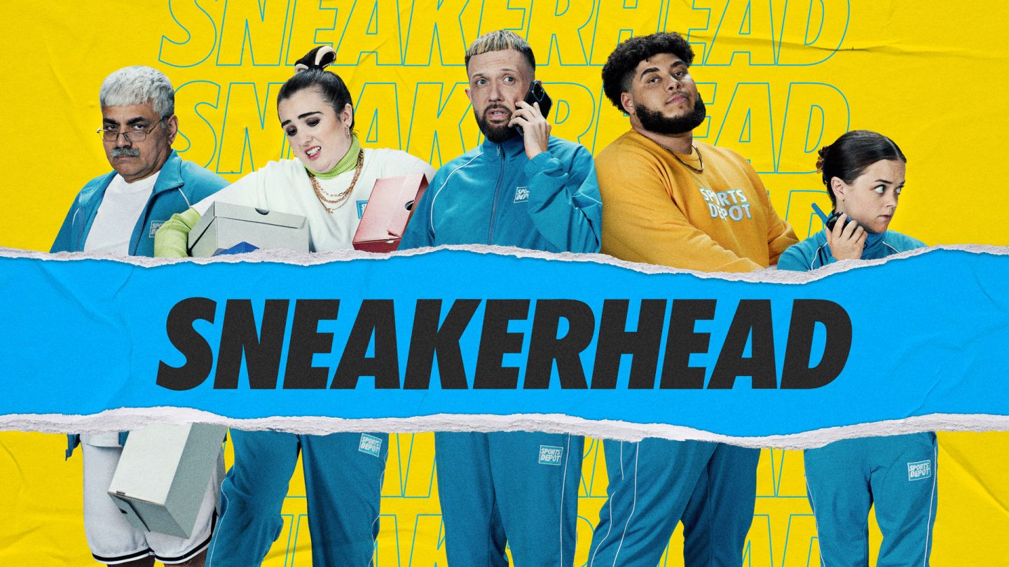 UKTV Dave Sneakerhead Key Art